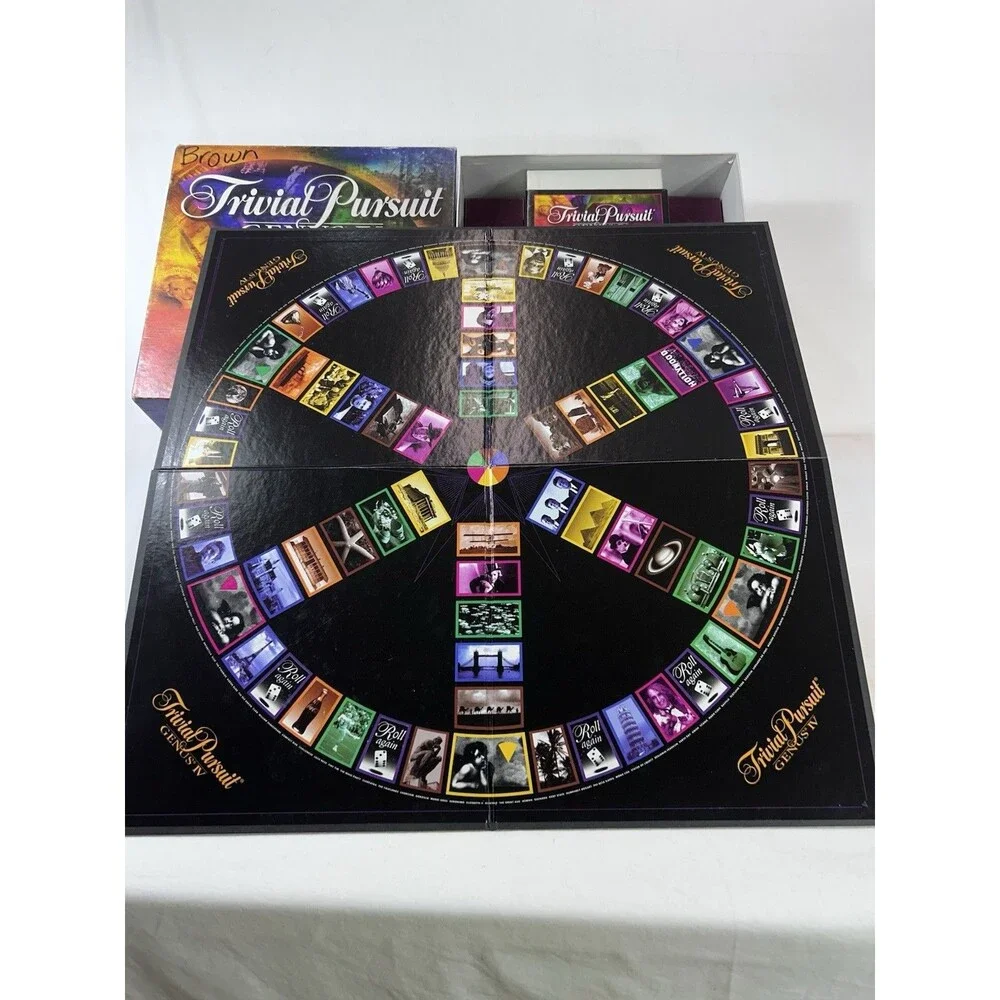 Trivial Pursuit Genus IV 1996 Parker Brothers Board Game